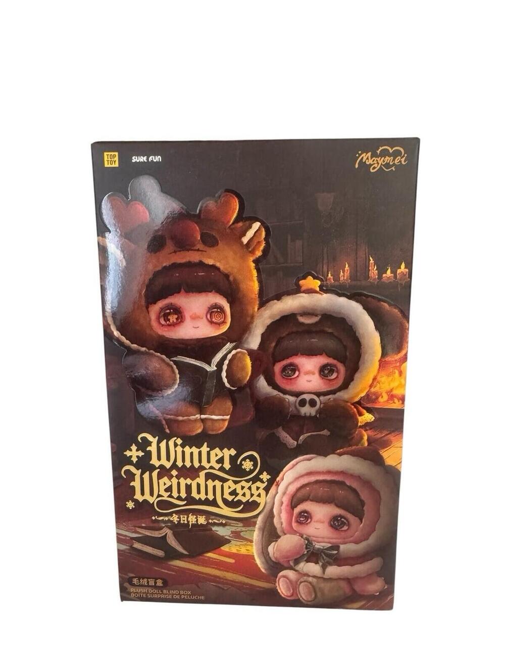 Unopened Maymei Winter Weirdness Series Blind Box  Figure Toy Plush New